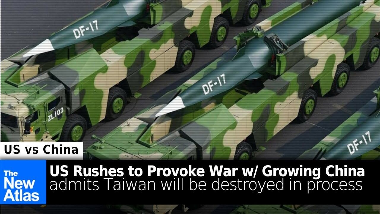 US Rushes to Provoke War w/Growing Chinese Army: Admits Taiwan will be Destroyed