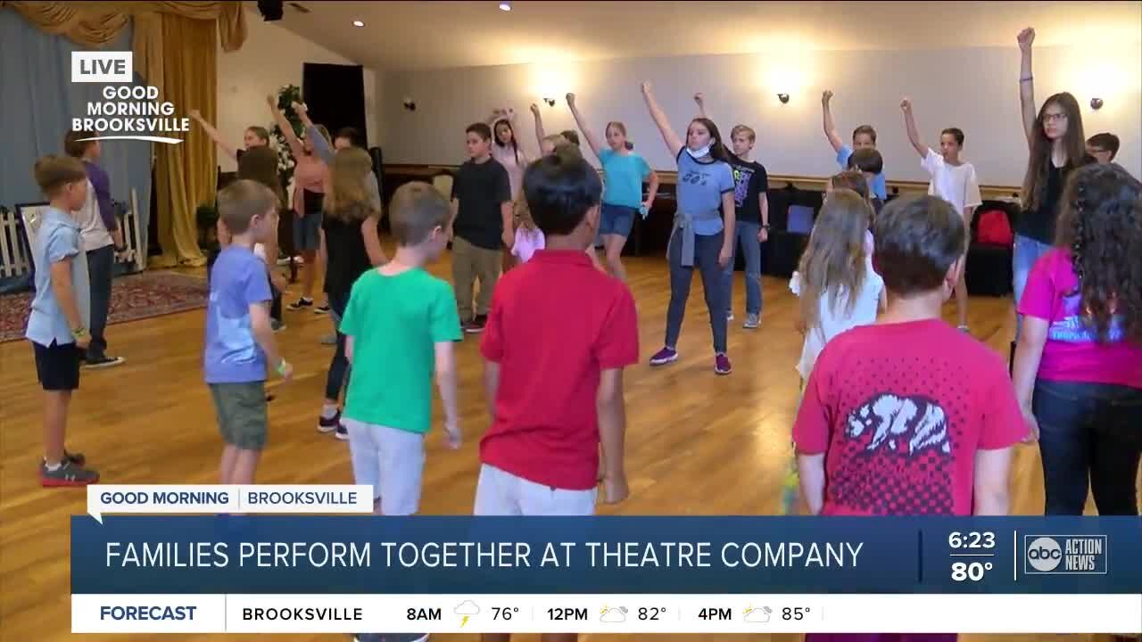 Brooksville theatre company brings families together through the love of acting