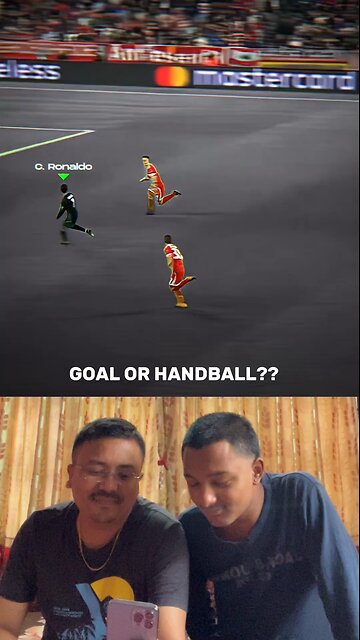 Goal or handball?