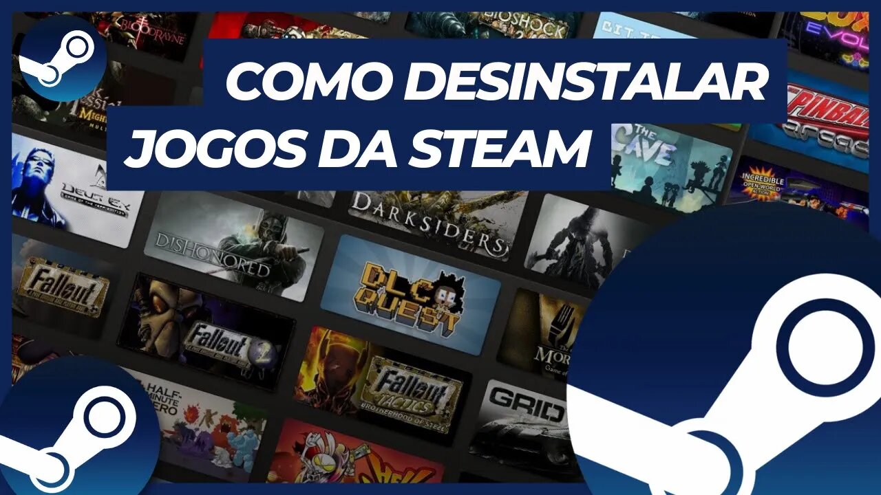 COMO DESINSTALAR UM JOGO DA STEAM