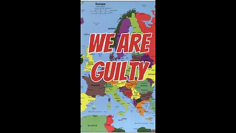 Europeans are guilty it is time to take responsibility!