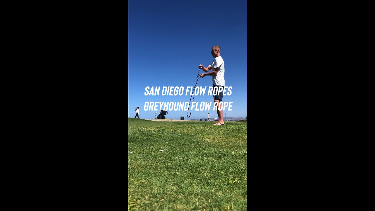 San Diego Flow Ropes, Greyhound Flow Rope in action