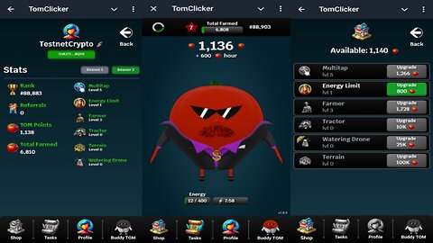 TomClicker | Season 1 Is Over | Season 2 Begins | Mine Tomcoins And Rank High To Get The Airdrop