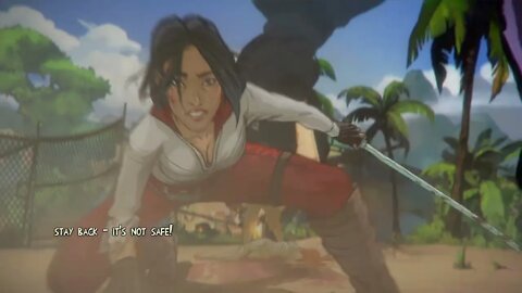 Escape Dead Island Pt.3-Sword Lady