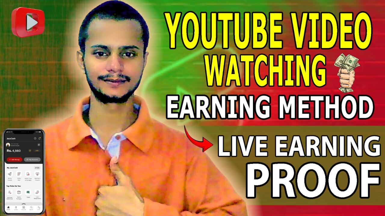 Watch Youtube Videos and Earn Daily | Live Earning Proof | Earn Without Investment | Shaikh Raqib