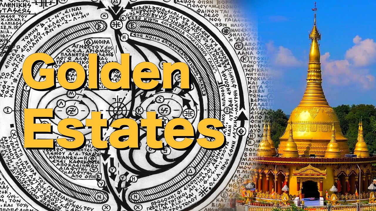 Golden Estates Within The Hollow Earth | Shining Temples And Crystal Caverns