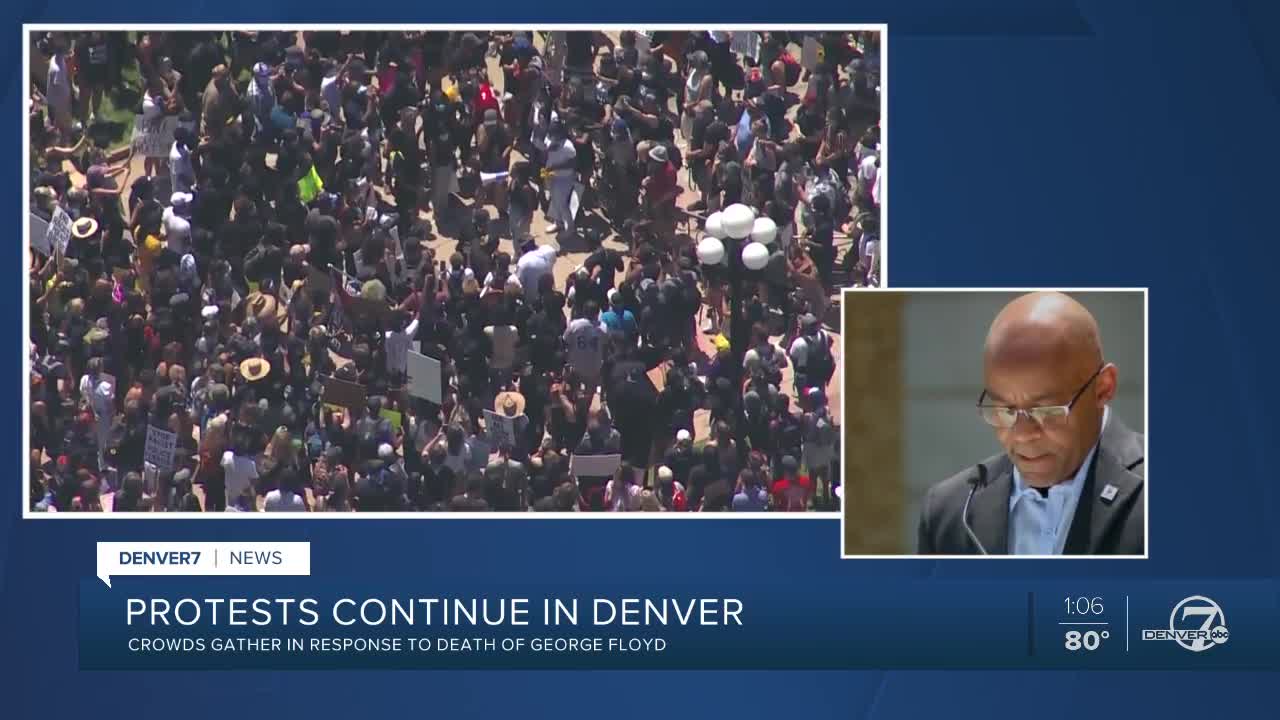 'We have seen enough': Curfew in place 8 p.m. Saturday until Monday, Mayor Hancock says