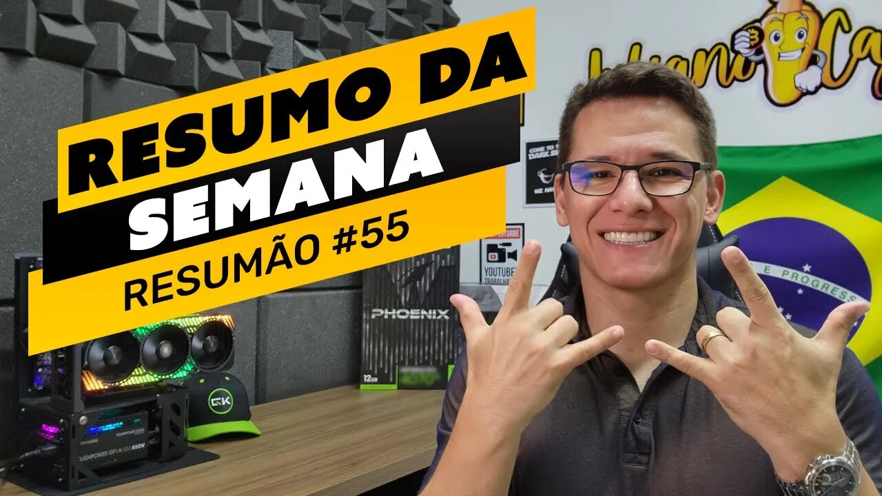 ⛏️🤟🏻 RESUMO DA SEMANA #55 | MERCADO EM ALTA | 2FA BACKUP | ENVIAR MOEDAS E NEGOCIAR NAS EXCHANGES