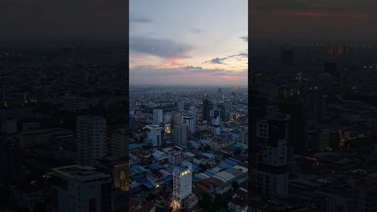 Cambodia Is An Incredible Value | My Rooftop Phnom Penh Cambodia 🇰🇭 #shorts #cambodia #phnompenh