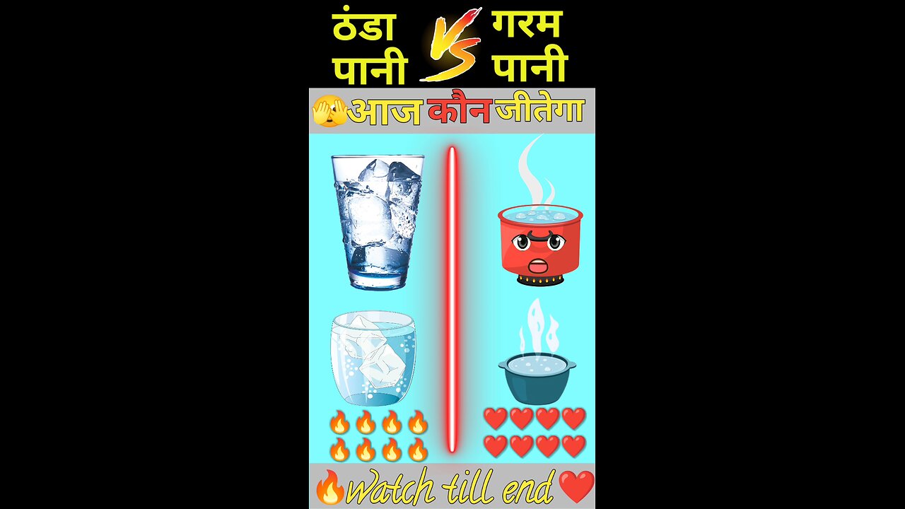 cold water 🆚 hot water 🤕#short #viral