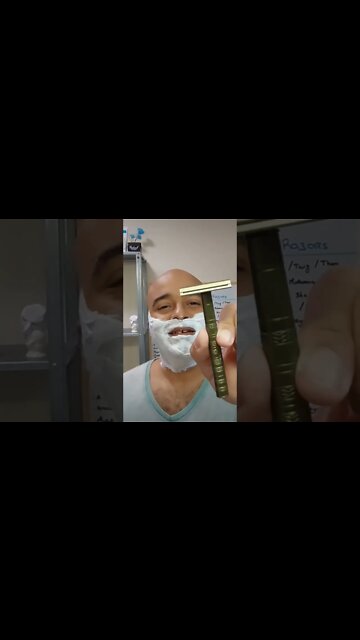 ASMR YSL kind of Shave, Mastro Miche' Stick Revisited Rive Gauche, Henson AL13 razor💈🪒 🧼 🎞️ 🎬 🎥 👌🏾💈