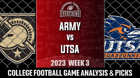 UTSA vs Army Picks & Prediction Against the Spread 2023 College Football Analysis