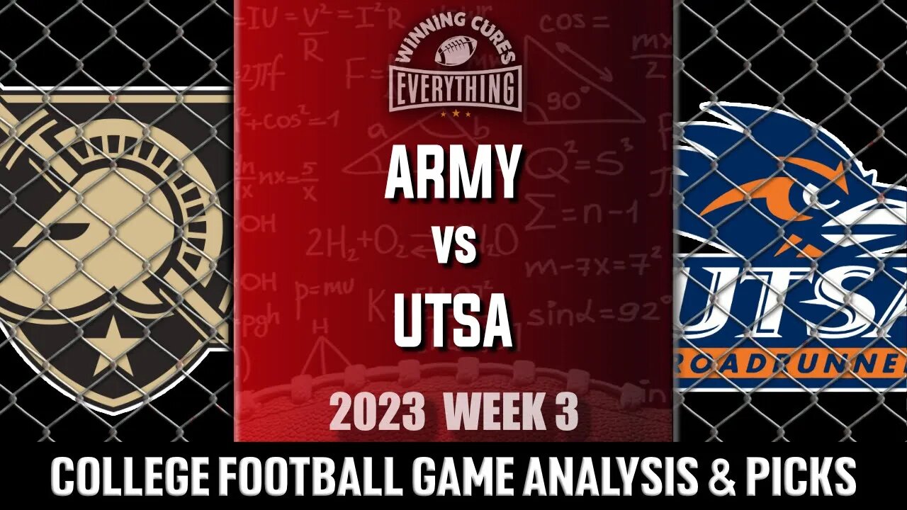 UTSA vs Army Picks & Prediction Against the Spread 2023 College Football Analysis