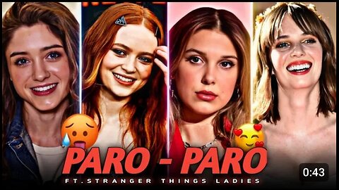 Strange things women X paro❤️🥵🥵😱🥵🥵