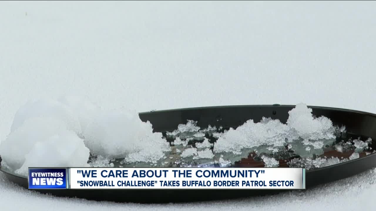 Buffalo Border Patrol: Turning snowballs into donations