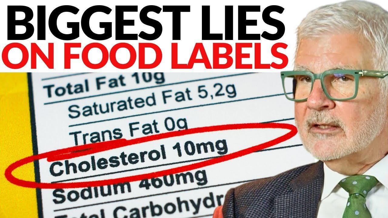 BIGGEST Lies on Food Labels: 3 Ways You’re Being TRICKED With Misleading Food Labels | Dr. Gundry