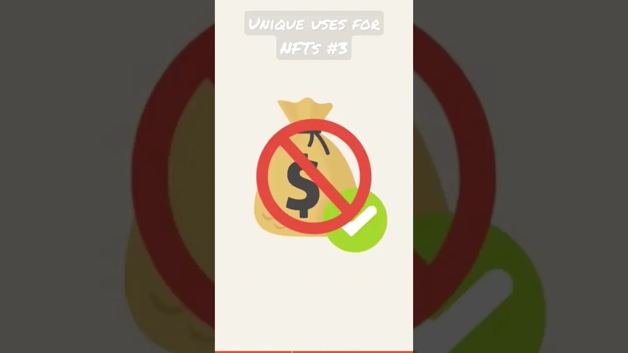 Unique Uses For NFTs #3 #shorts