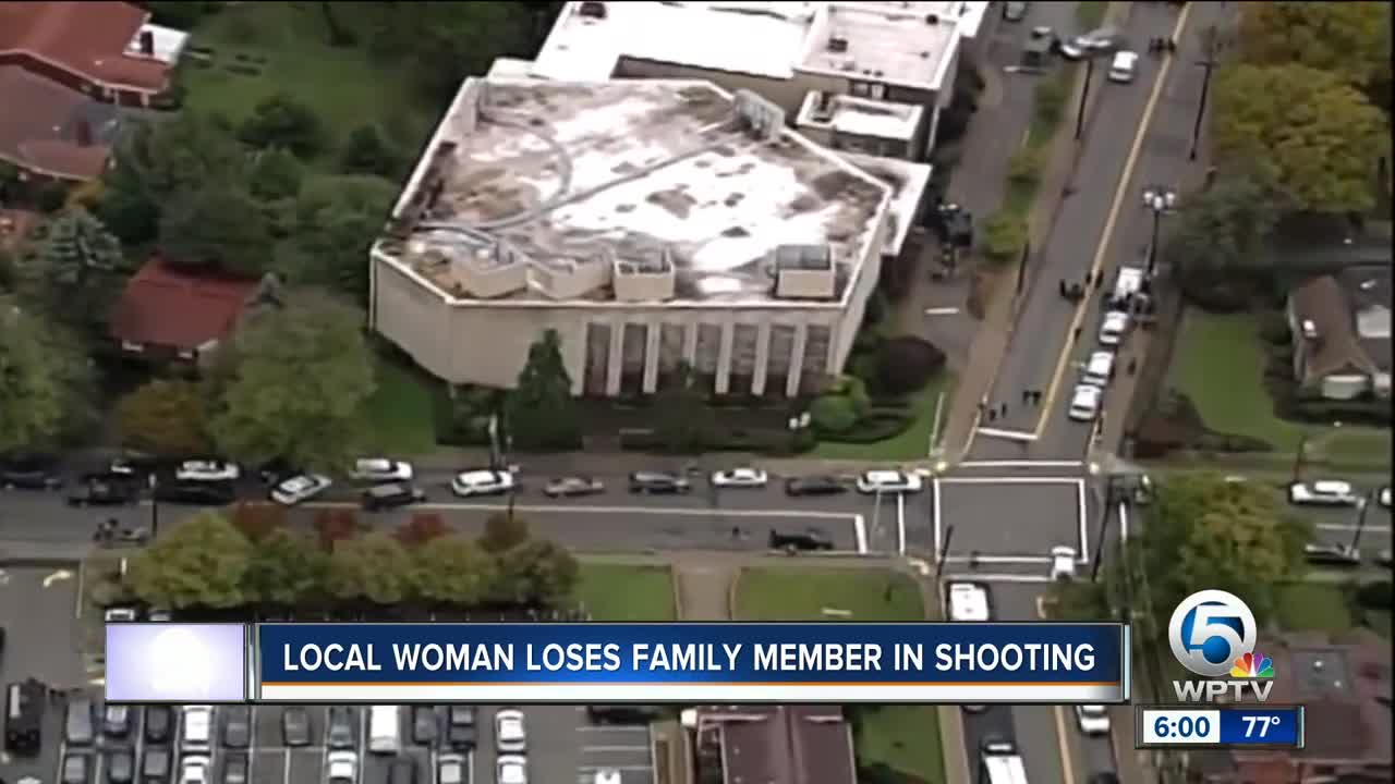 Local woman loses family member in Pittsburgh shooting