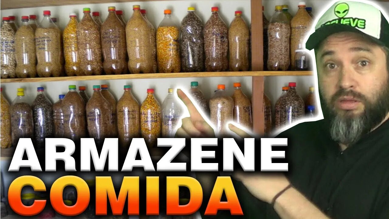 ARMAZENE COMIDA PARA ATÉ 5 ANOS