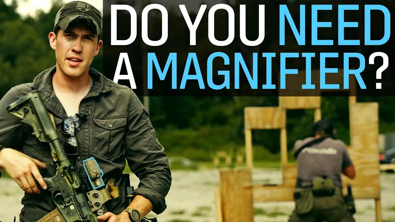 Magnified Vs. Red Dot At 100 Meters