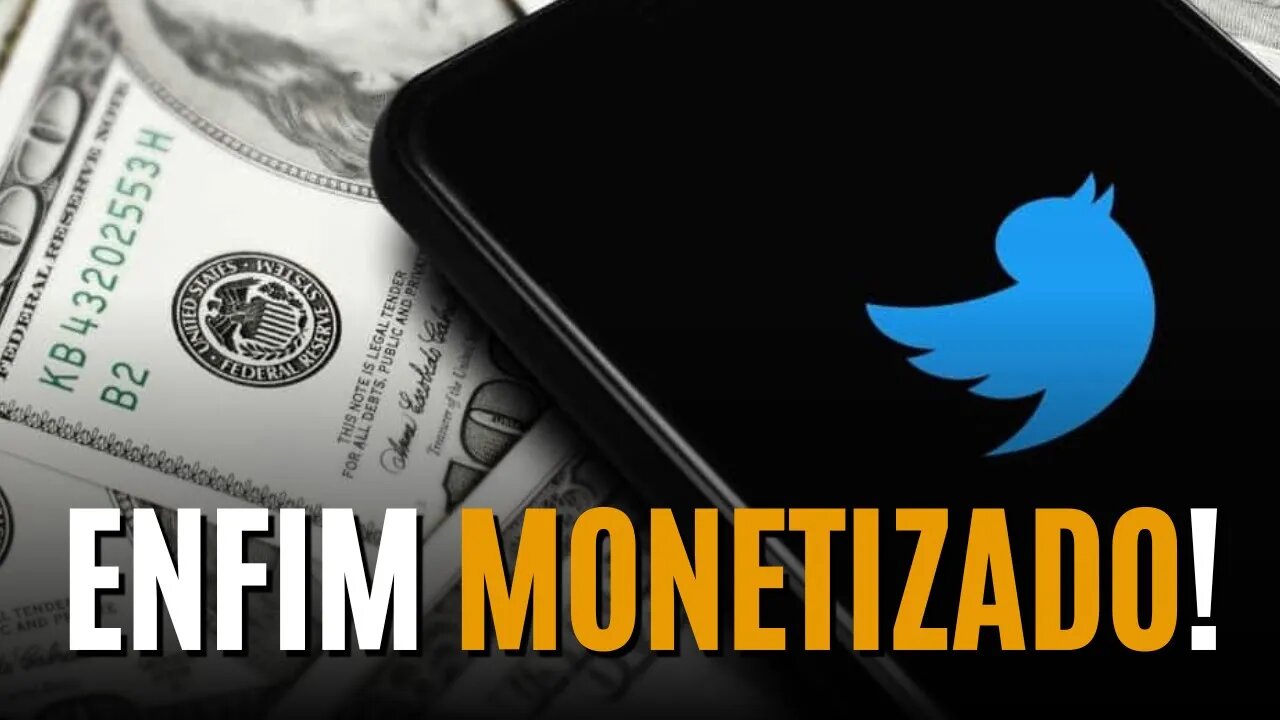 A MONETIZAÇÃO CHEGA NO TWITTER - ELON MUSK LIBERA O PROGRAMA DE MONETIZAÇÃO DO TWITTER