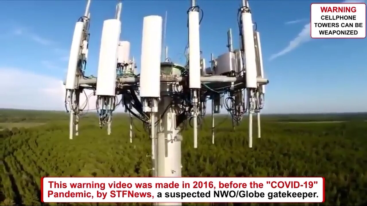 2016 DIRE WARNING HAS COME TRUE: Cellphone Towers Can Be Weaponized! Be Prepared or Be Exterminated!