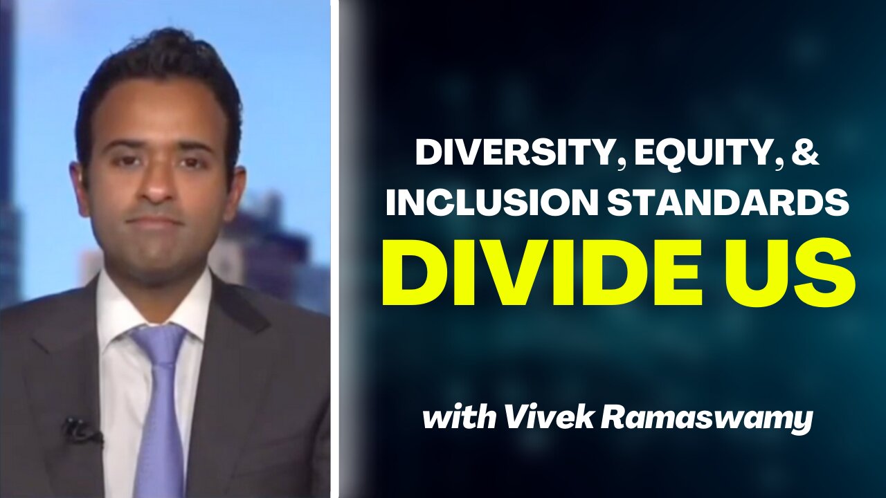 Stop Discriminating Based On Race With Vivek Ramaswamy | WokeIncBook.com