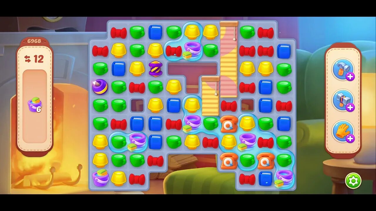 Playrix Homescapes Gameplay Walkthrough Level 6968