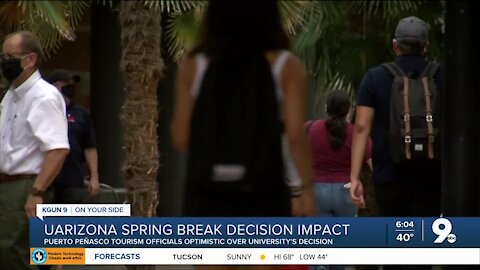 Puerto Peñasco tourism officials optimistic over UArizona spring break changes