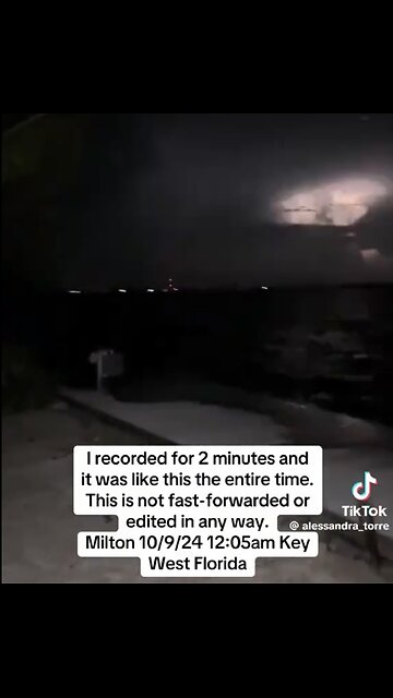 THE SIDE-EFFECTS OF MAN-MADE HURRICANE MILTON💦⛈️🏠🌪️JOINS WITH TWIN TORNADOES IN FLORIDA🏘️🌪️💫