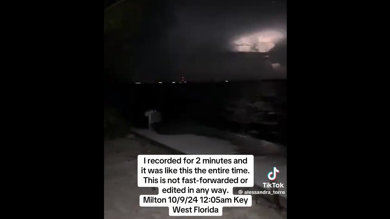 THE SIDE-EFFECTS OF MAN-MADE HURRICANE MILTON💦⛈️🏠🌪️JOINS WITH TWIN TORNADOES IN FLORIDA🏘️🌪️💫