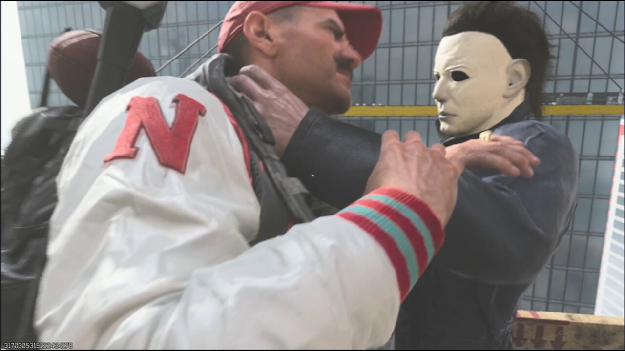 MW3- killing people as michael myers ! (reactions)!!