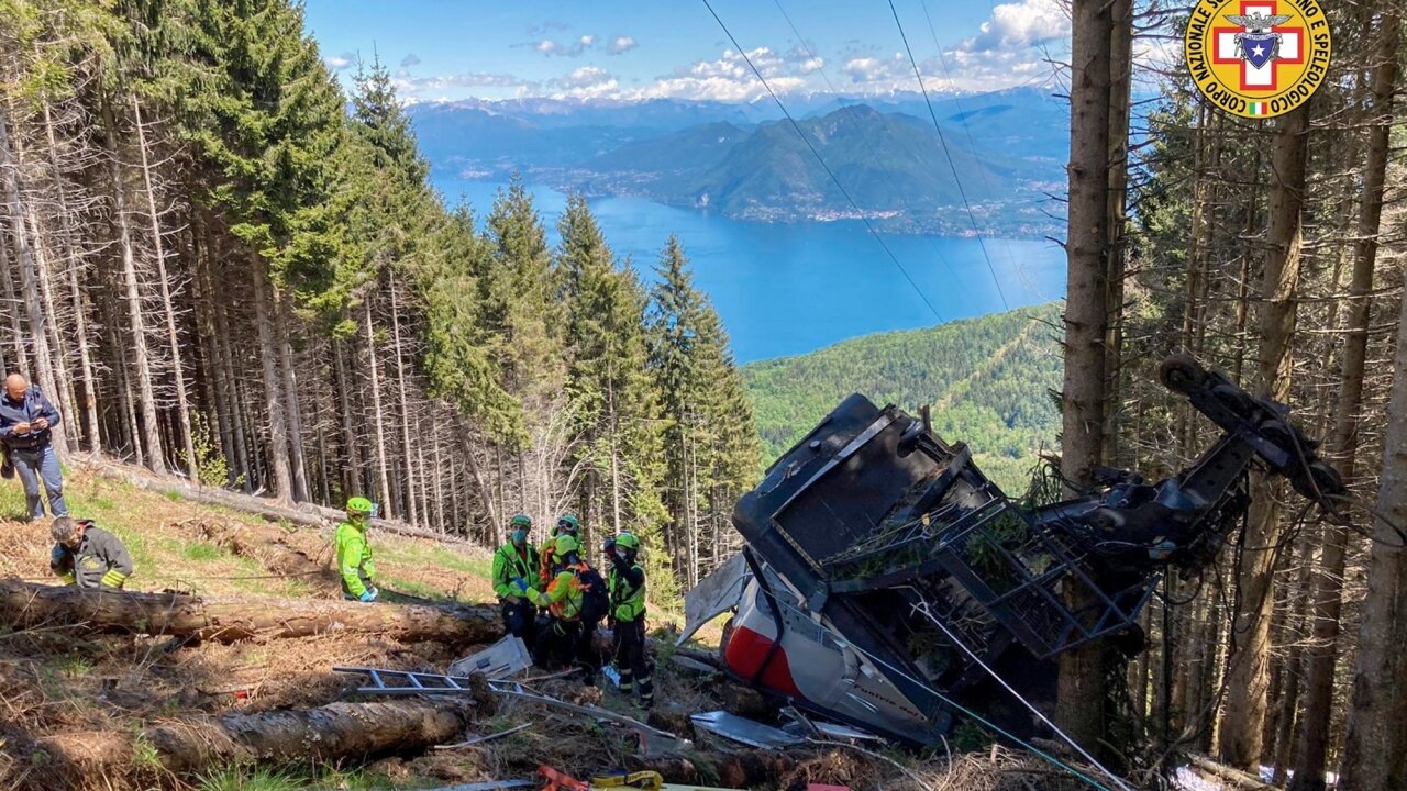 14 Dead After Cable Car Plunges To Ground In Italy