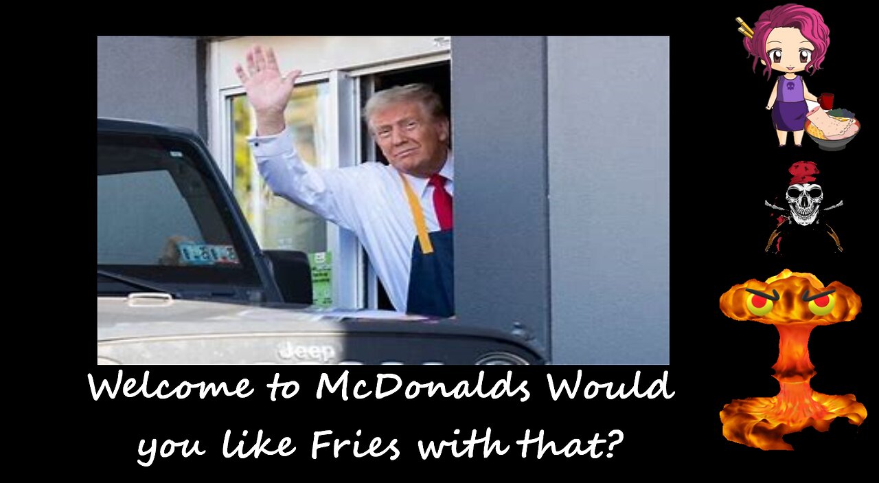 24 10 21 Welcome to McDonalds. Would you like Fries with that?