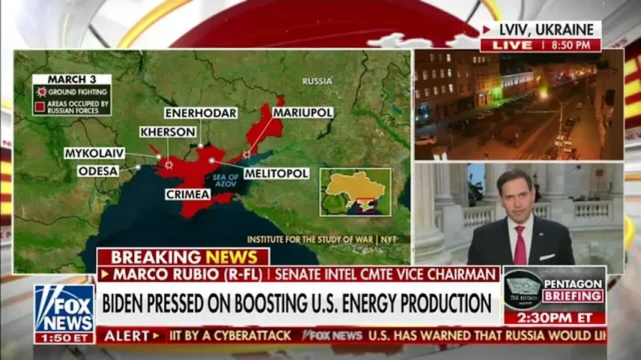 Senator Rubio Joins America Reports to Discuss Biden's Refusal to Expand American Energy Production