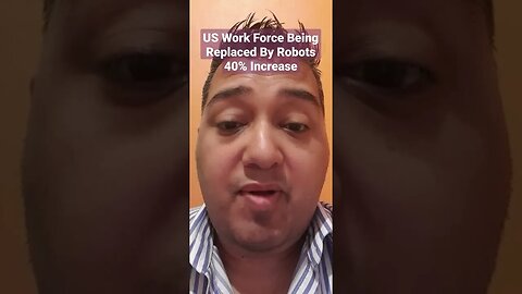 #US #Work #Force Being Replaced By #Robots 40% Increase https://t.me/IndependentNewsMediaChat