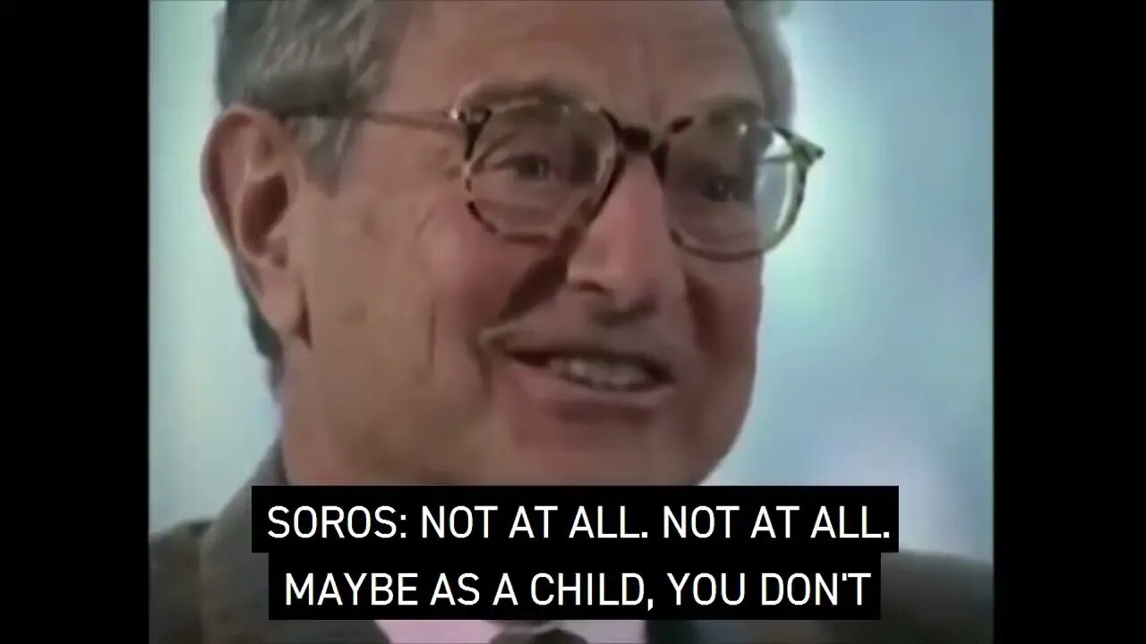 George Soros admits Nazi collaboration in 60 Minutes interview - 1998