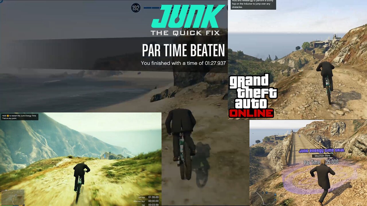 GTA Online Junk Energy Time Trials Mountain State