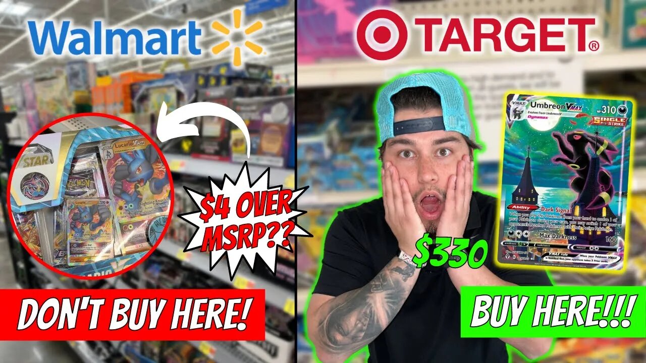 The Walmart POKEMON SCAM + Pulling THE MOST EXPENSIVE POKEMON CARD IN MODERN TCG HISTORY!!!