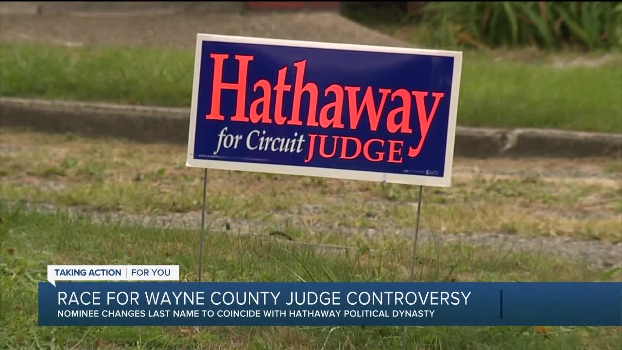 Candidate for Wayne County judge insists he didn’t change his name to fool voters