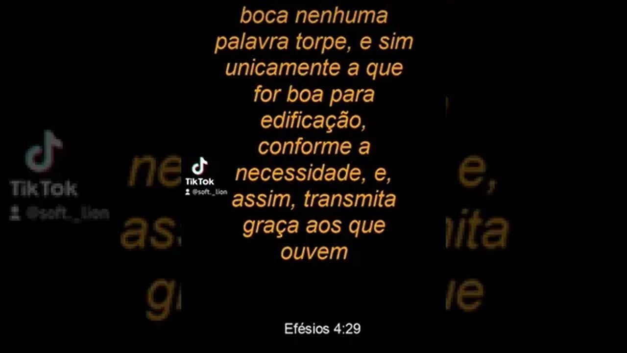 Efésios 4:29