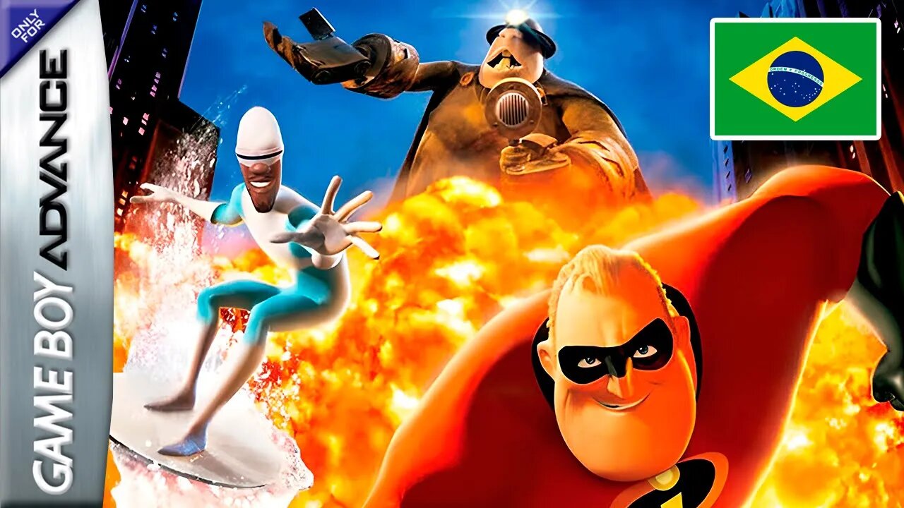 THE INCREDIBLES RISE OF THE UNDERMINER - O JOGO DE GBA (PT-BR)