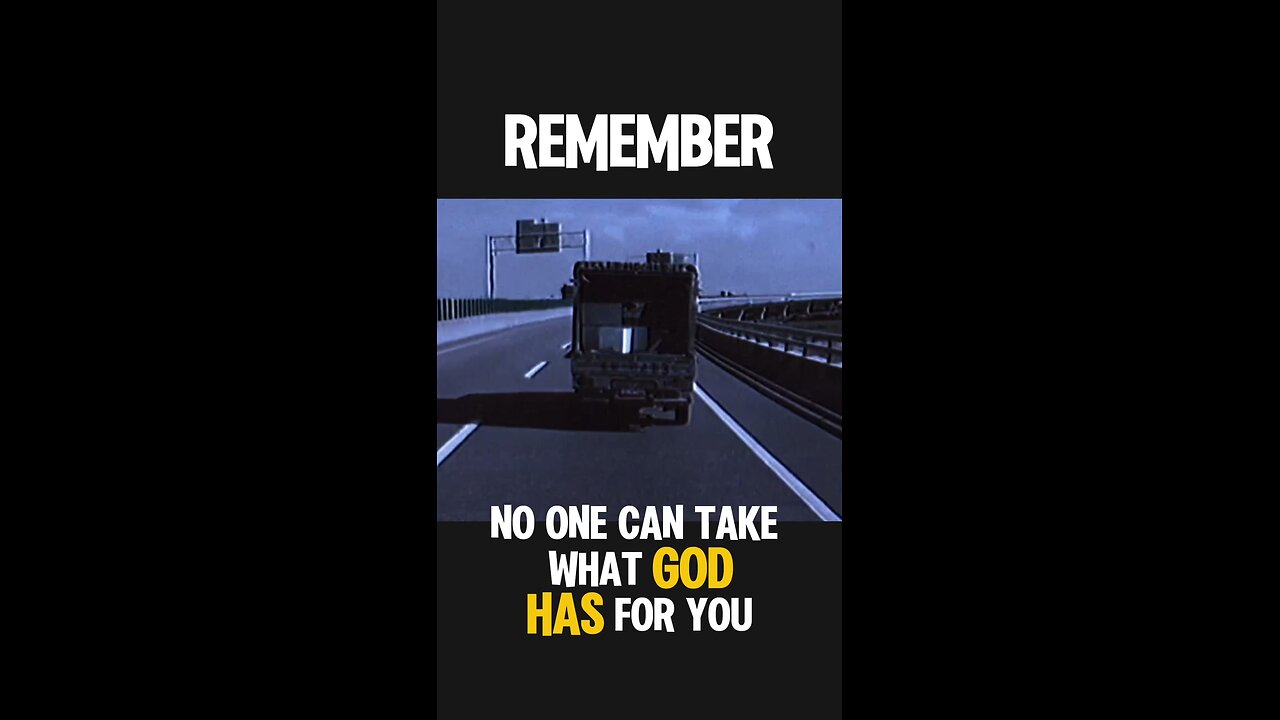 Remember No one can take what God Has For You