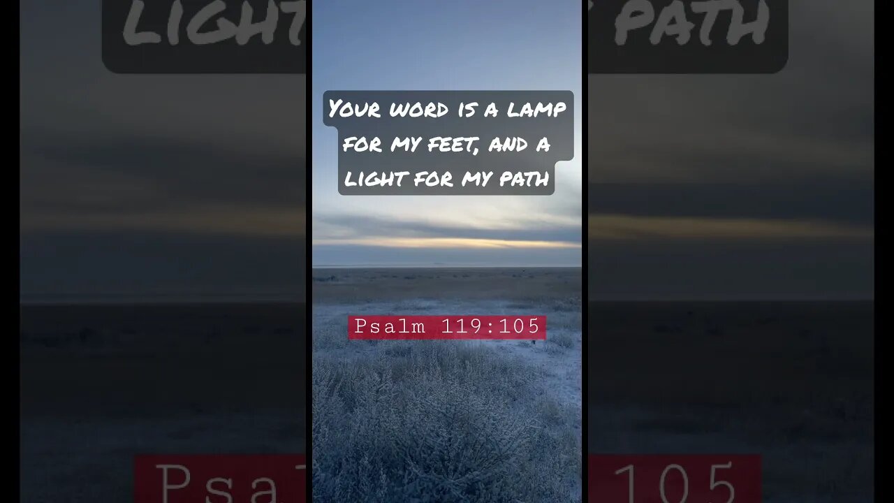 Psalm 119:105