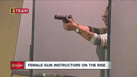 Female Gun Instructors on the rise