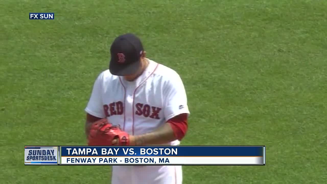 Tampa Bay Rays combine on 2-hitter to blank Boston Red Sox 2-0