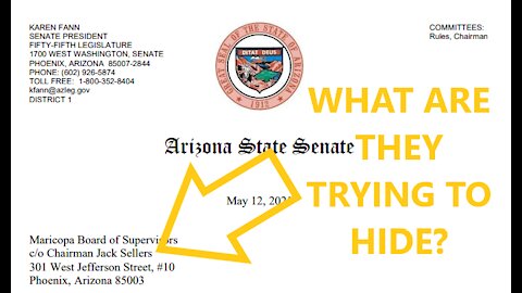 WHAT IS IT THEY ARE HIDING?