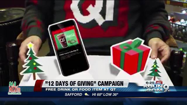 Quicktrip starts "12 Days of Giving"