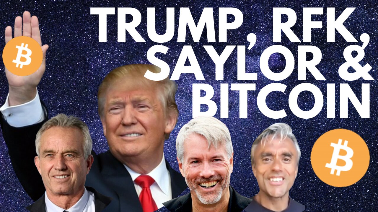 TRUMP, SAYLOR, RFK ON BITCOIN AND CRYPTO! WHAT THEY SAID AT NASHVILLE!