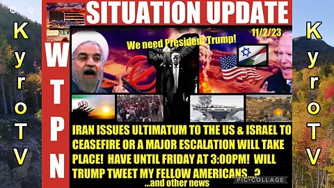 Situation Update - November 2, 2023 (edited version)